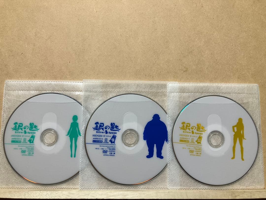 銀の匙　DVD アニメ　全12巻　レンタル版