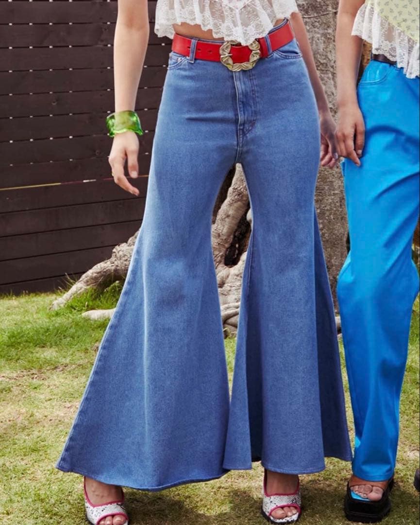 パンツ PAMEO POSE Super Flare Pants