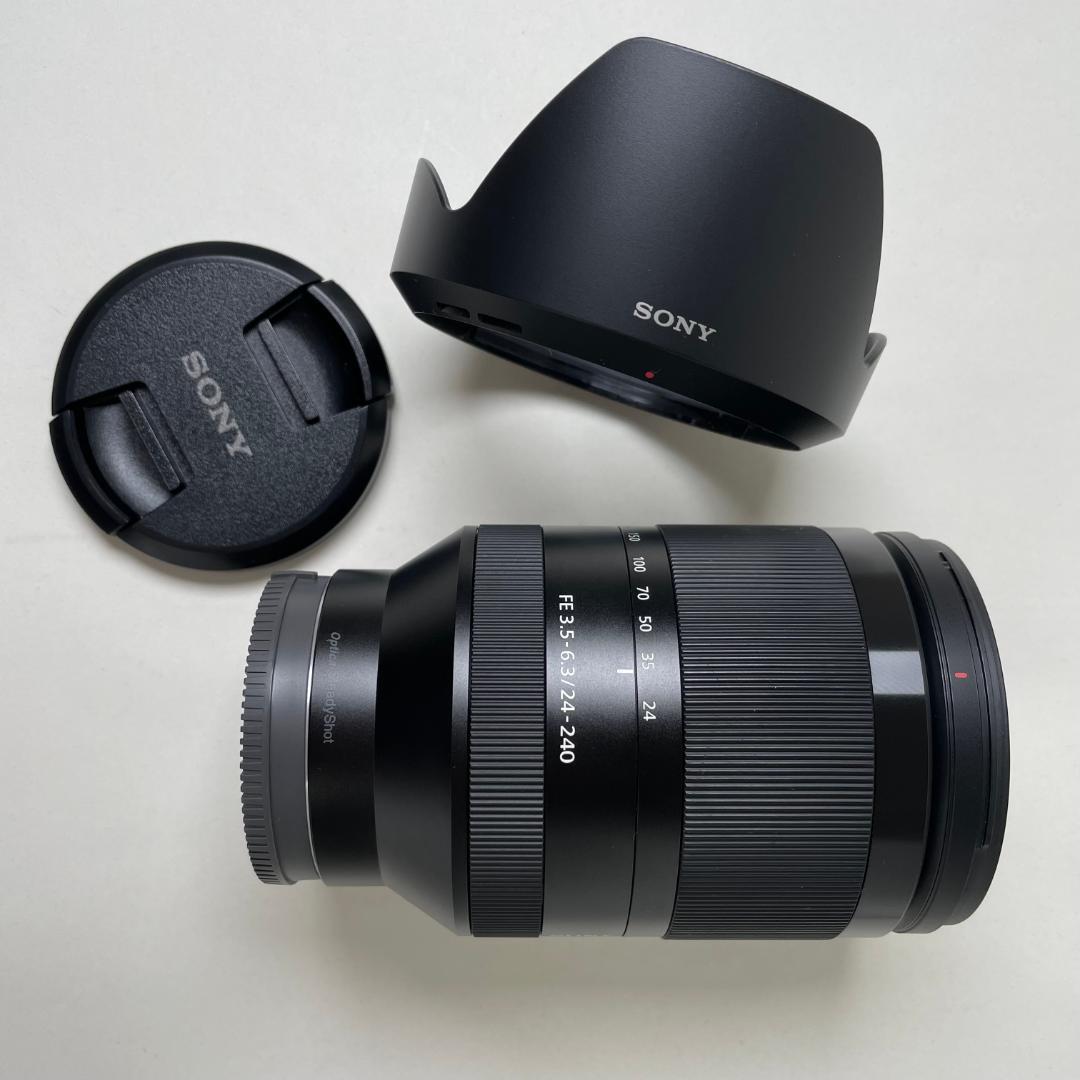 おまけ付【ほぼ未使用の美品】SONY　SEL24240　ズーム　旅行用にこれ1本