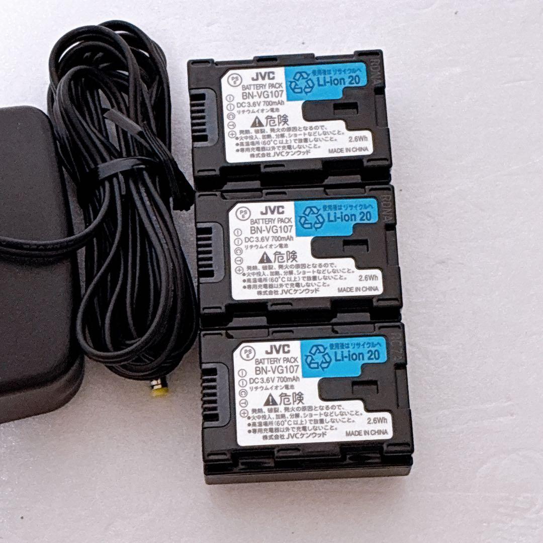 JVC Everio ビデオカメラ GZ-E600-N 本体 ピンク