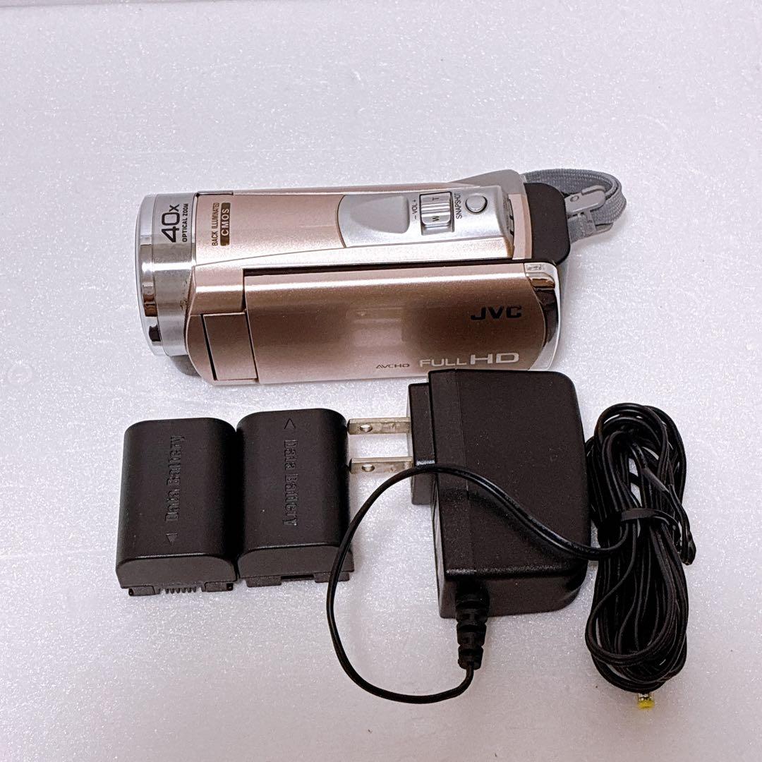 JVC Everio ビデオカメラ GZ-E600-N 本体 ピンク