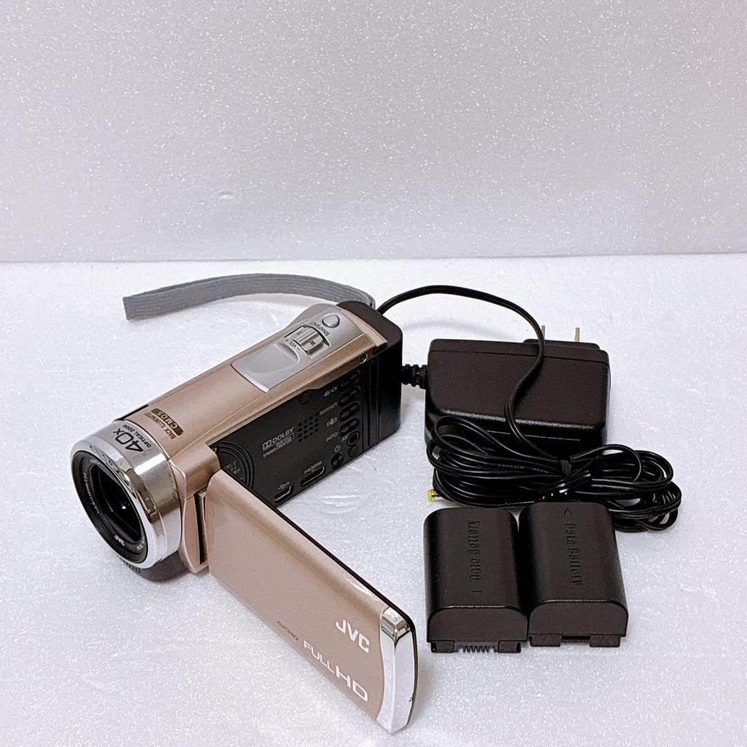 JVC Everio ビデオカメラ GZ-E600-N 本体 ピンク