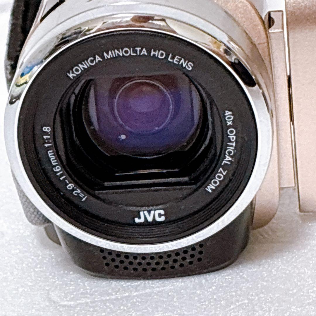 JVC Everio ビデオカメラ GZ-E600-N 本体 ピンク