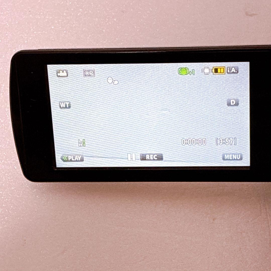 JVC Everio ビデオカメラ GZ-E600-N 本体 ピンク