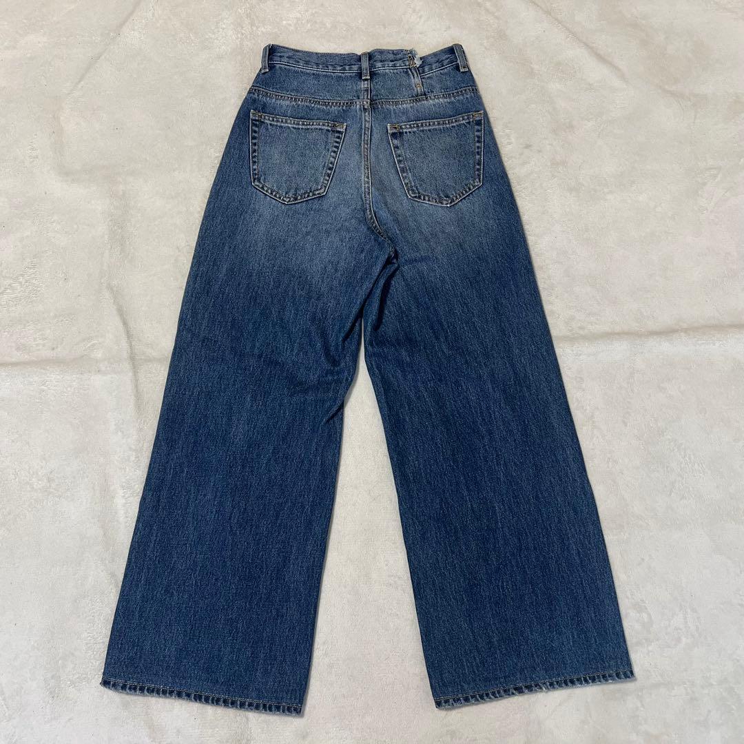 【美品】MOUSSY CROSS WAIST STRAIGHT SIZE1