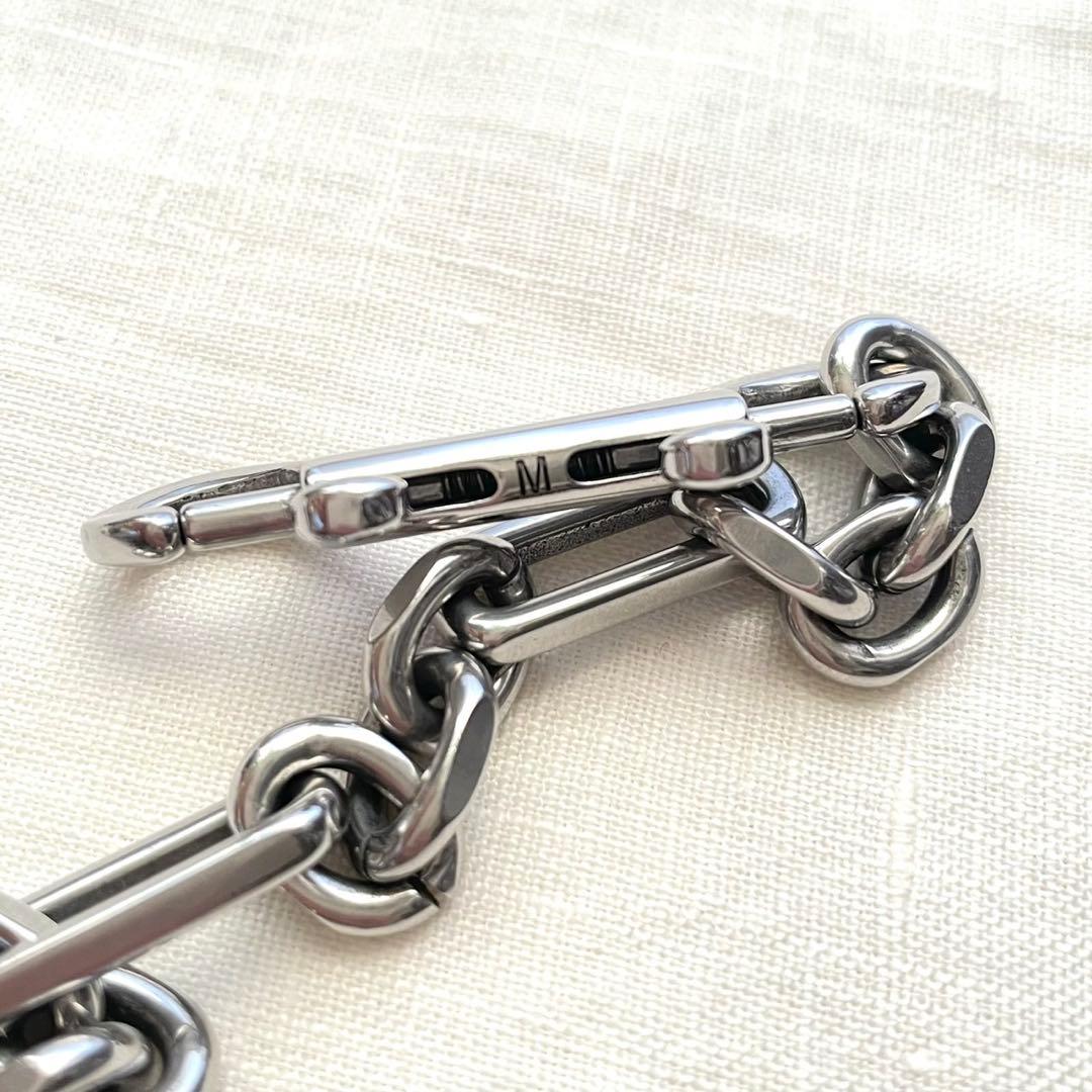 BALENCIAGA ブレスレット Tags カラビナ　バレンシアガ　タグ　M