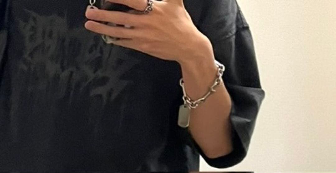 BALENCIAGA ブレスレット Tags カラビナ　バレンシアガ　タグ　M