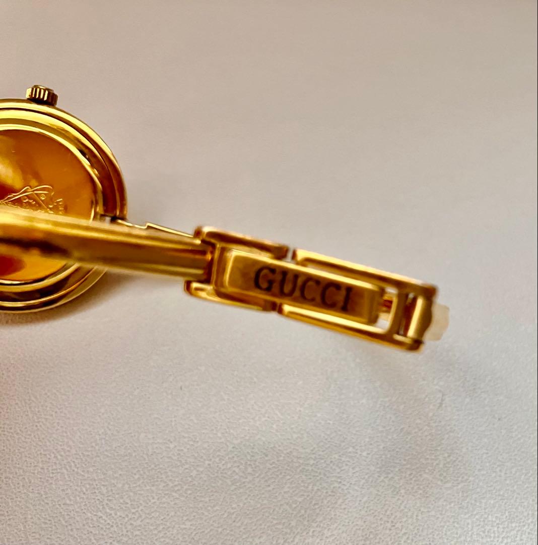 グッチ　レディース腕時計　チェンジベゼル　電池交換済み