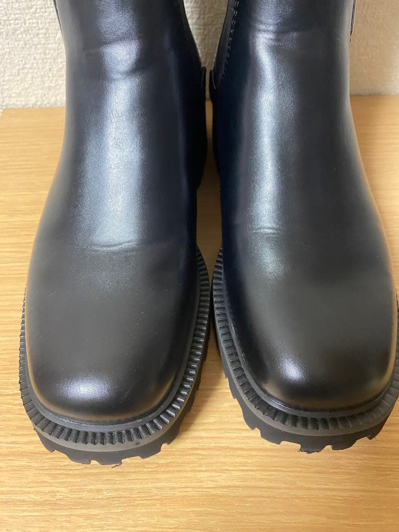 ニットソックス リッジッドソールチェルシーブーツ