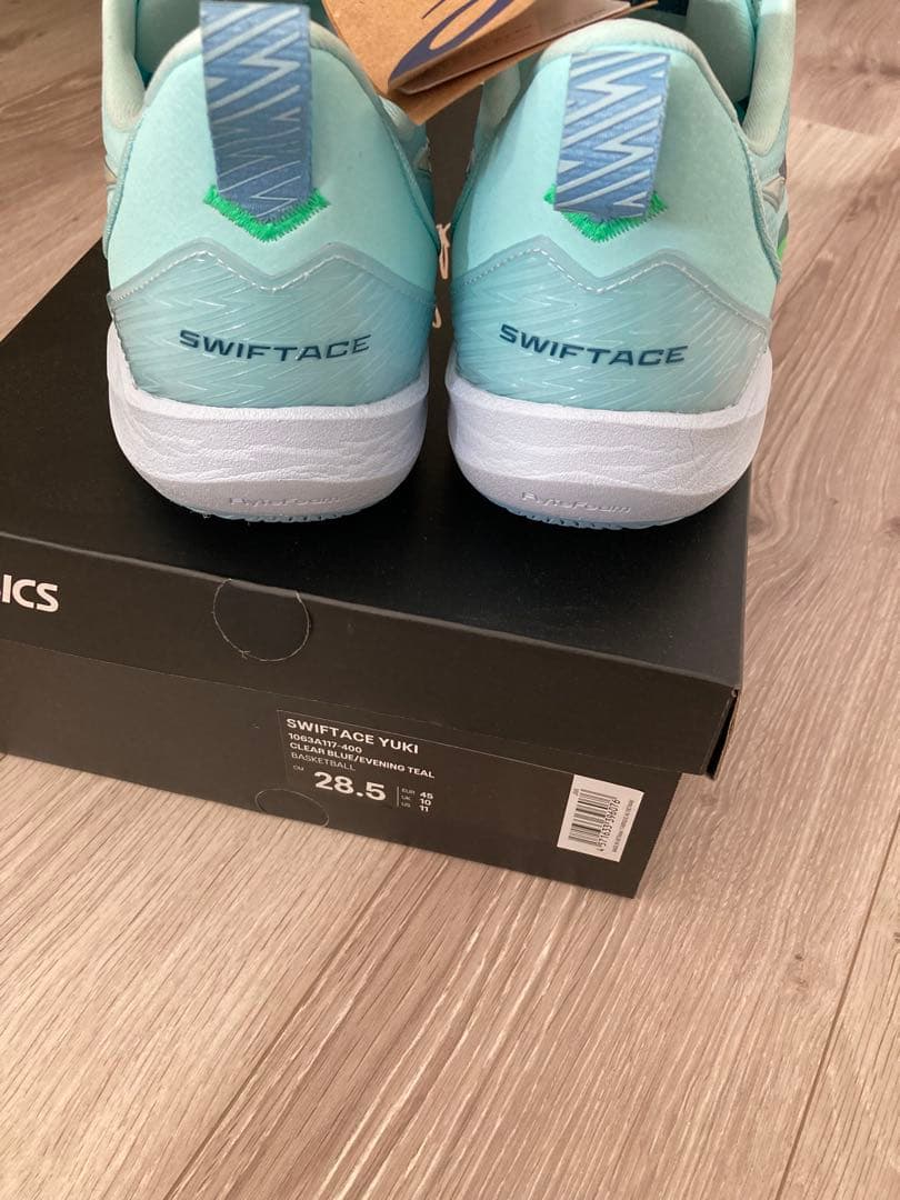 Asics Swiftace Yuki Blue 28.5 新品　バッシュ