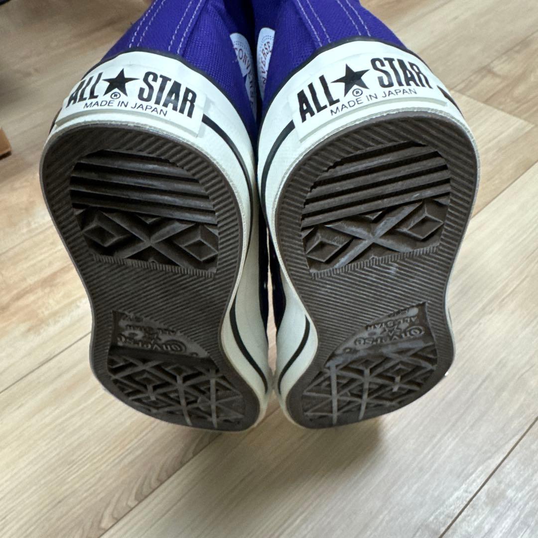 コンバース ハイカット オールスター パープル 27