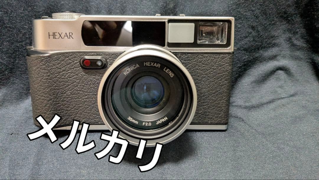 コニカ ヘキサー シルバー 極美品 カメラ フィルム 箱付き