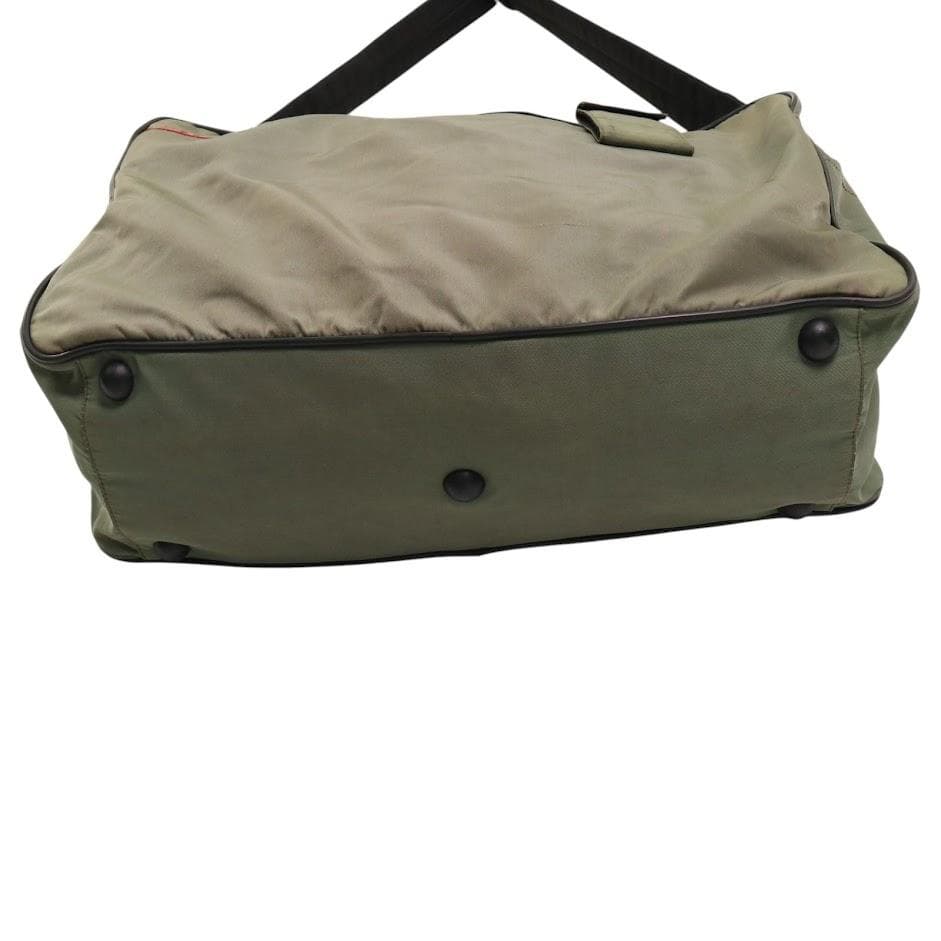 【2way】プラダ ボストンバッグ 旅行鞄　南京錠　大容量　PC〇　A4〇