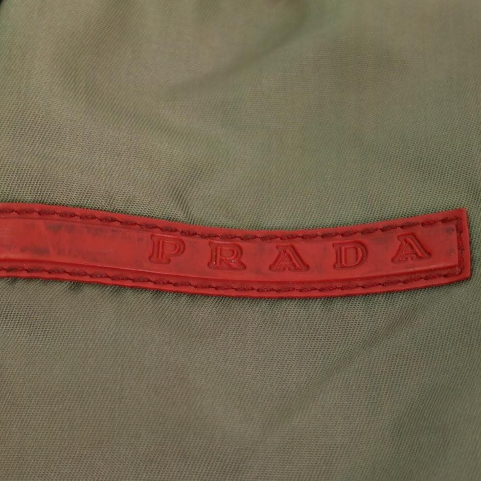 【2way】プラダ ボストンバッグ 旅行鞄　南京錠　大容量　PC〇　A4〇