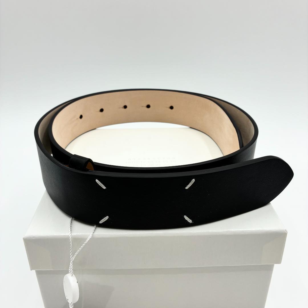 新品未使用！送料込み★Maison Margiela★ステッチ レザー ベルト