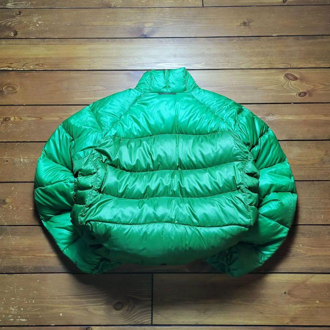 【今季大注目】90s コロンビア オムニヒートダウンジャケット 短丈 グリーン
