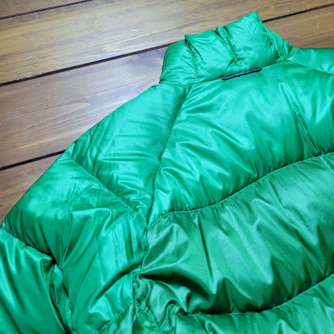 【今季大注目】90s コロンビア オムニヒートダウンジャケット 短丈 グリーン