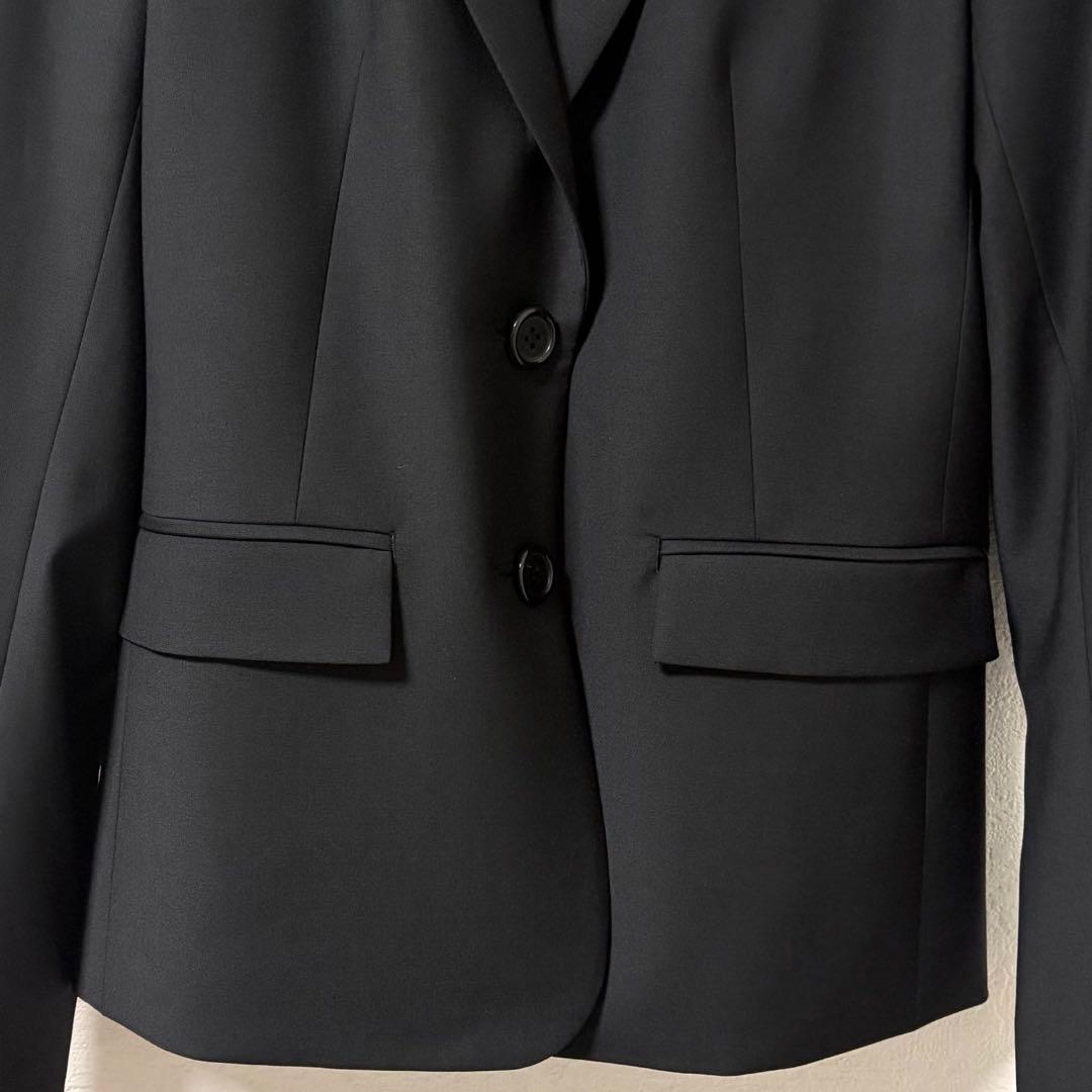 新品 UNTITLED テラードジャケット パンツ スーツ S ブラック