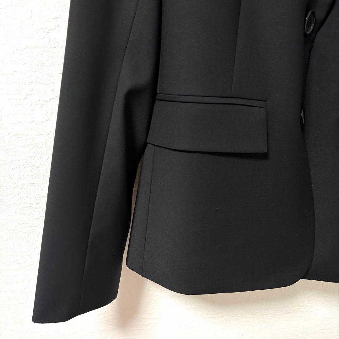 新品 UNTITLED テラードジャケット パンツ スーツ S ブラック