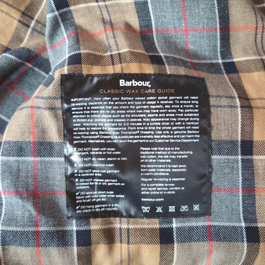 Barbour Transport Waxグレー 38