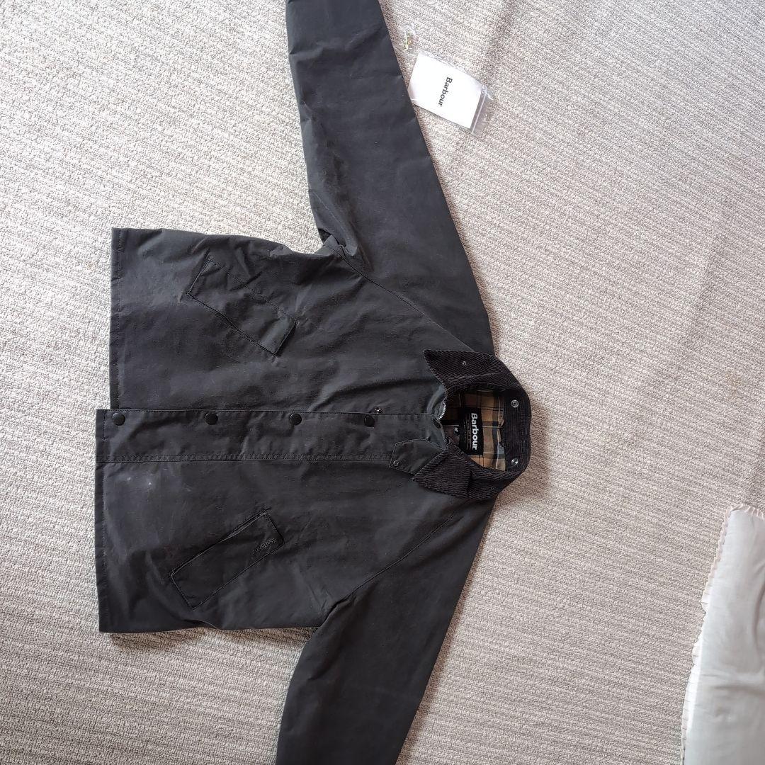 Barbour Transport Waxグレー 38