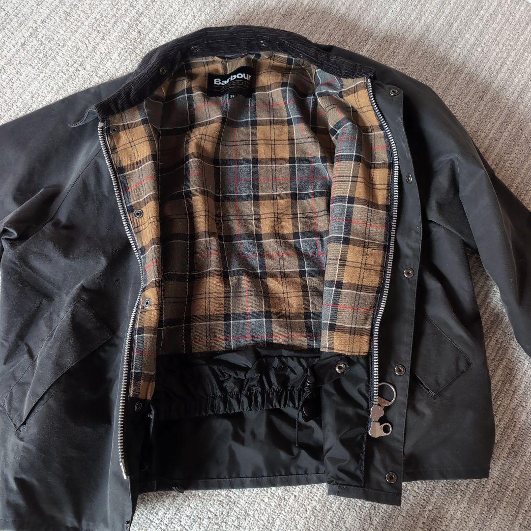 Barbour Transport Waxグレー 38