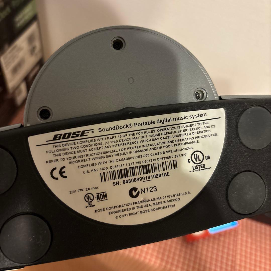 BOSE ボーズ SoundDock Portable スピーカー