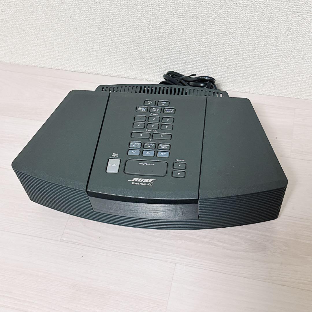 2421【動作美品】BOSE wave Radio cd AWRC0G ブラック
