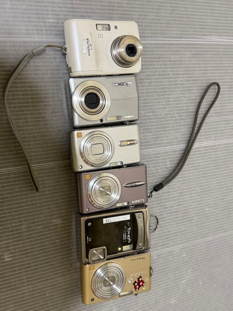 デジタルカメラ 6台　ジャンク