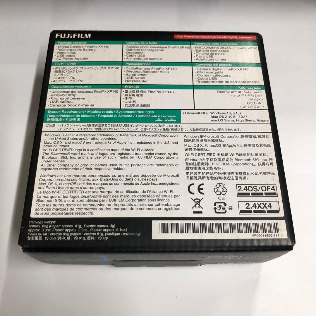 FUJIFILM FINEPIX XP140 スカイブルー