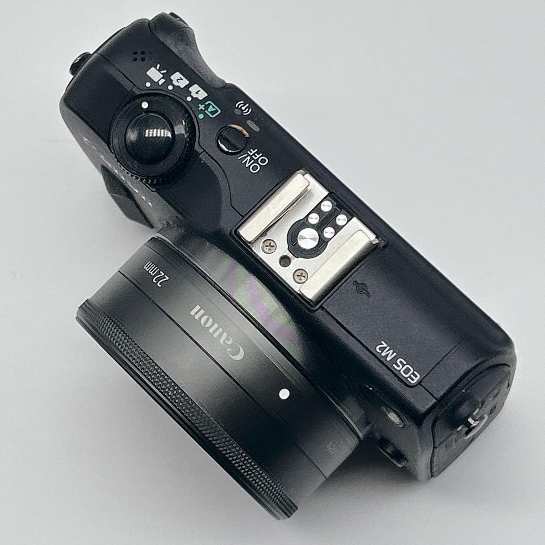 【美品】Canon EOS M2 22mmレンズキット Wi-Fi機能