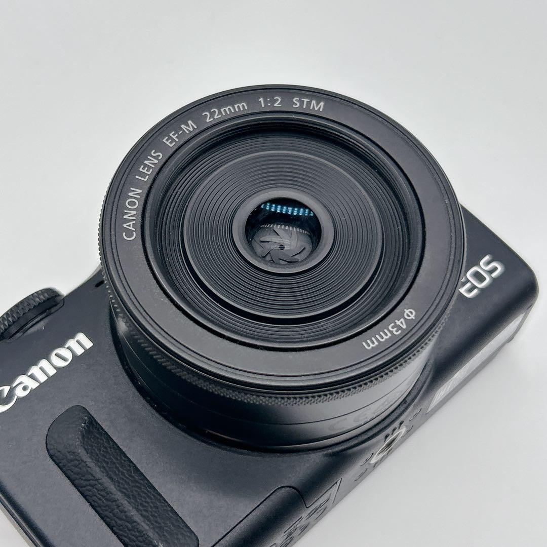 【美品】Canon EOS M2 22mmレンズキット Wi-Fi機能