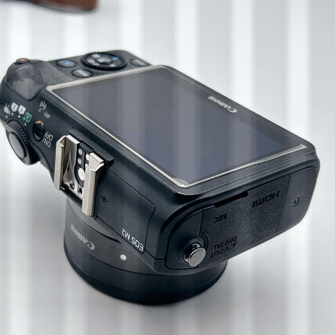 【美品】Canon EOS M2 22mmレンズキット Wi-Fi機能