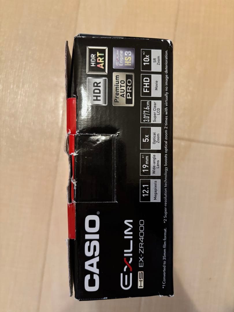 CASIO デジタルカメラ　EXILIM EX-ZR4000 シルバー