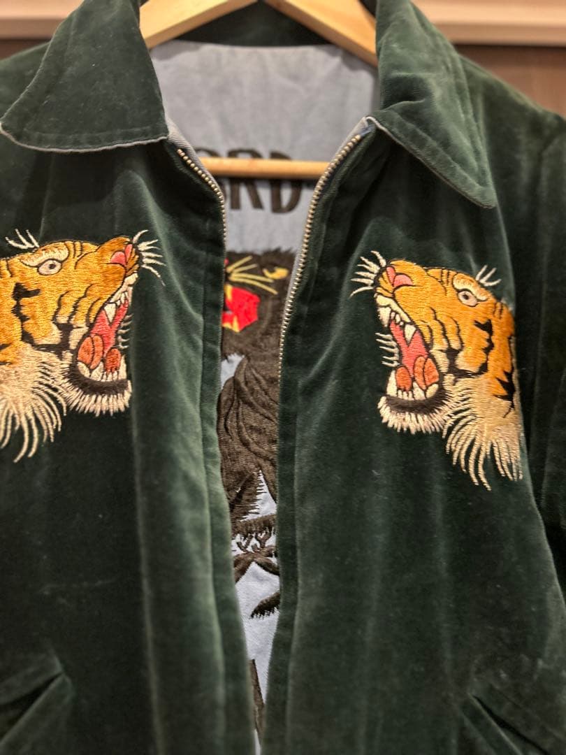 レア品　テーラ―東洋 TT10798 別珍 リバーシブル 襟付　スカジャン