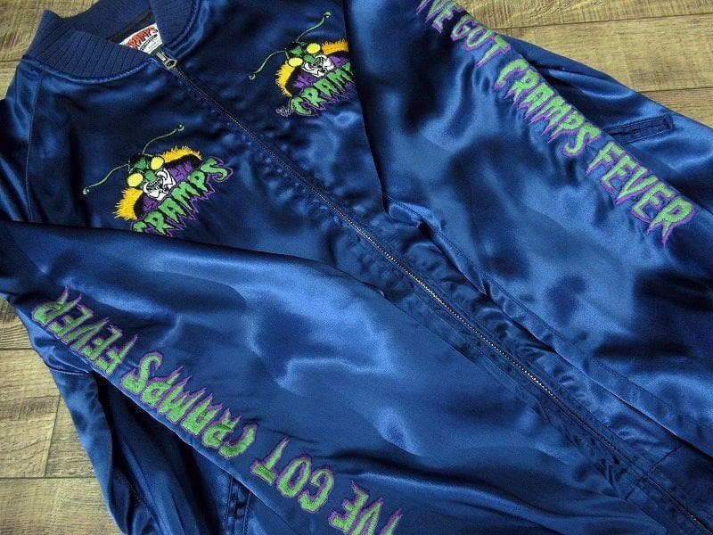 Lサイズ ヒステリックグラマー クランプス ハングリーモンスター刺繍 スカジャン