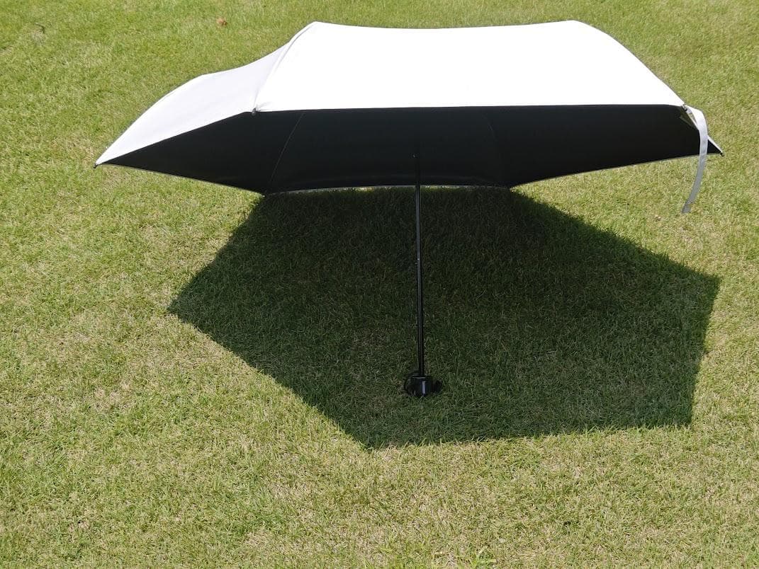 ダンロップ サマーシールド 晴雨兼用 折畳傘 シルバー OGD201 新品未使用