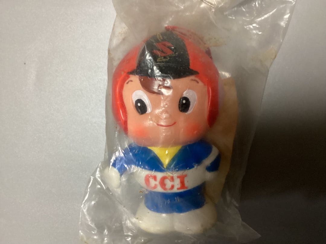 CCI坊や　ソフビ　貯金箱　鈴木自動車工業 スズキ 企業物 アンティーク 百泉社