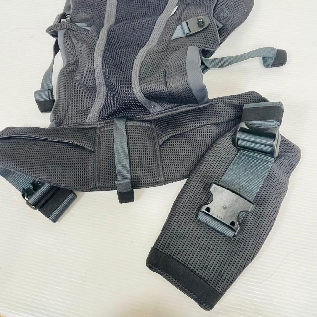 ★美品 Aprica Laclis アップリカ ラクリス 抱っこ紐 ダークグレー