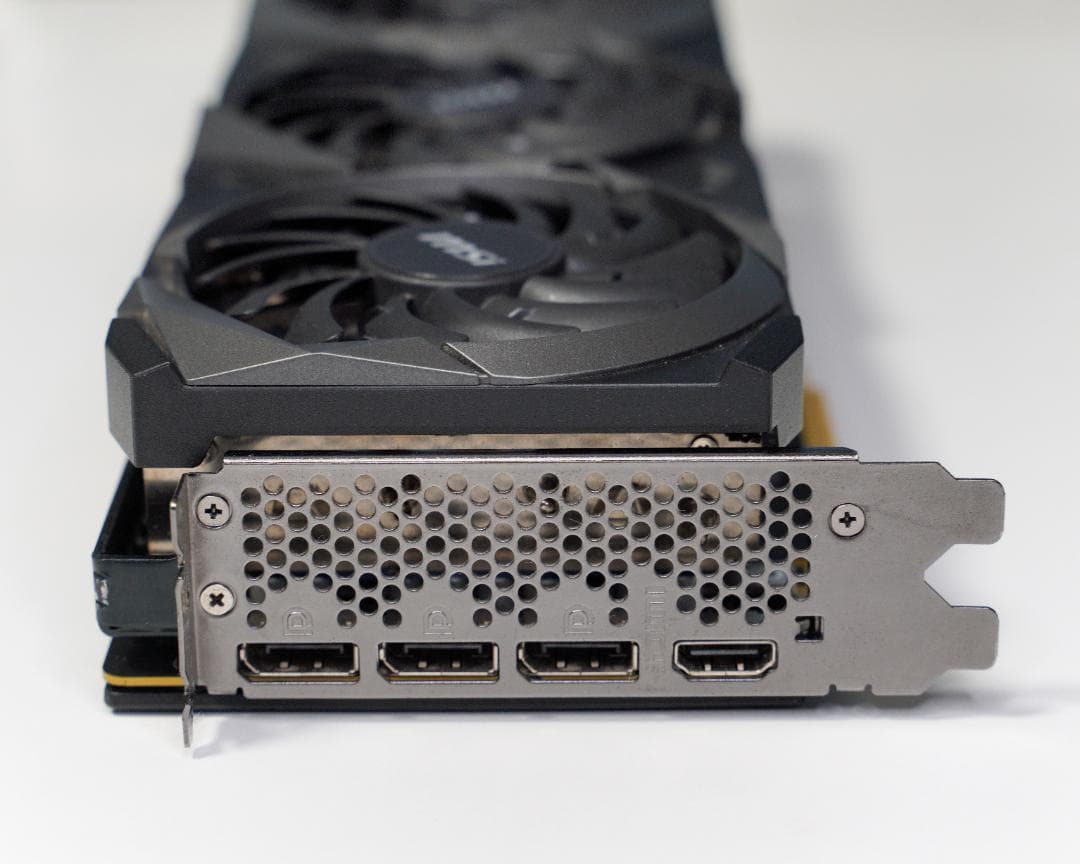 【動作確認】GPU RTX3080 清掃&グリス済