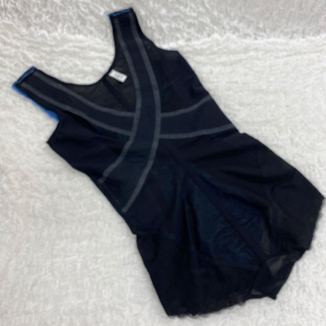 新品 ララ グラントイーワンズ 補正下着 ボディスーツ 85LL LALA 黒