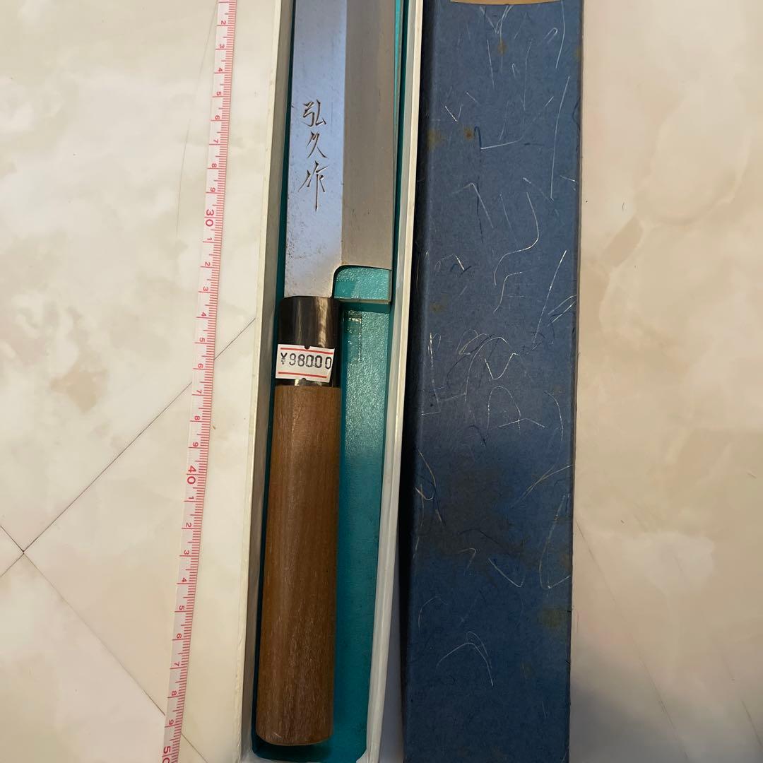 柳刃包丁 刺身包丁　32cm 青紙1号鋼 最後の１本 1月末まで期間限定値下