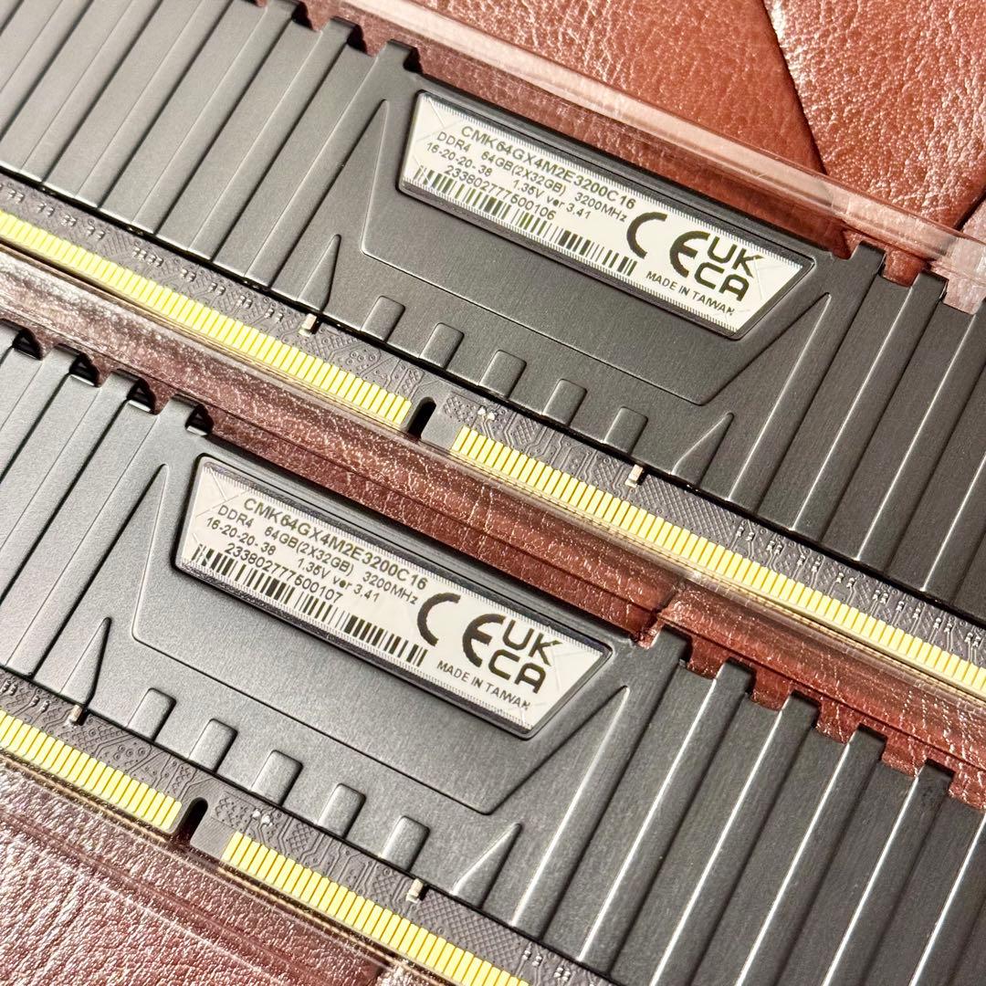 【新品】DDR4-3200 C16 64GB CORSAIR VENGEANCE