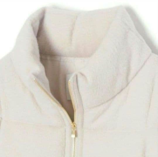 【新品】ANAYI アルパカシャギーダウンコート アイボリー36