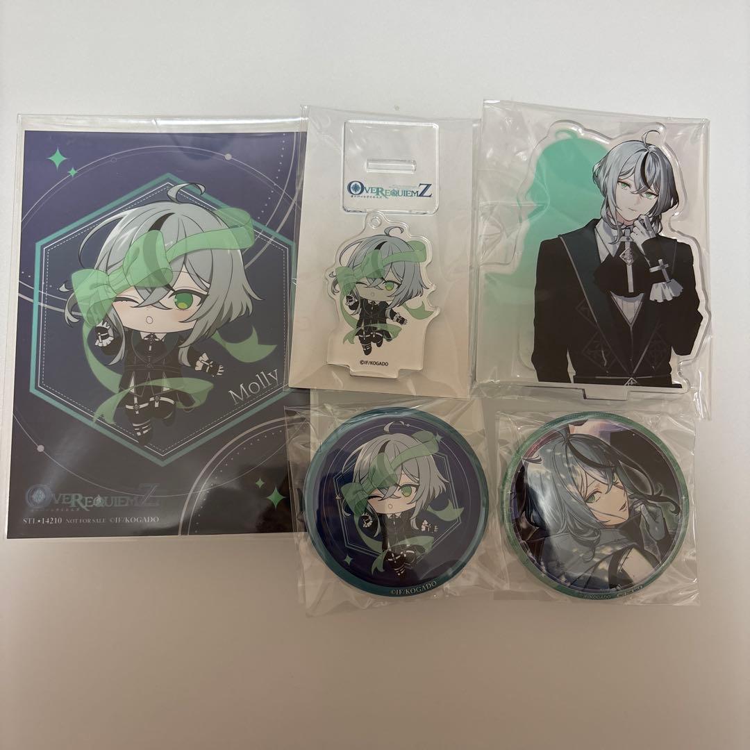OVER REQUIEMZ オバレク モリィ アクスタ モリィ 特典 5点セット