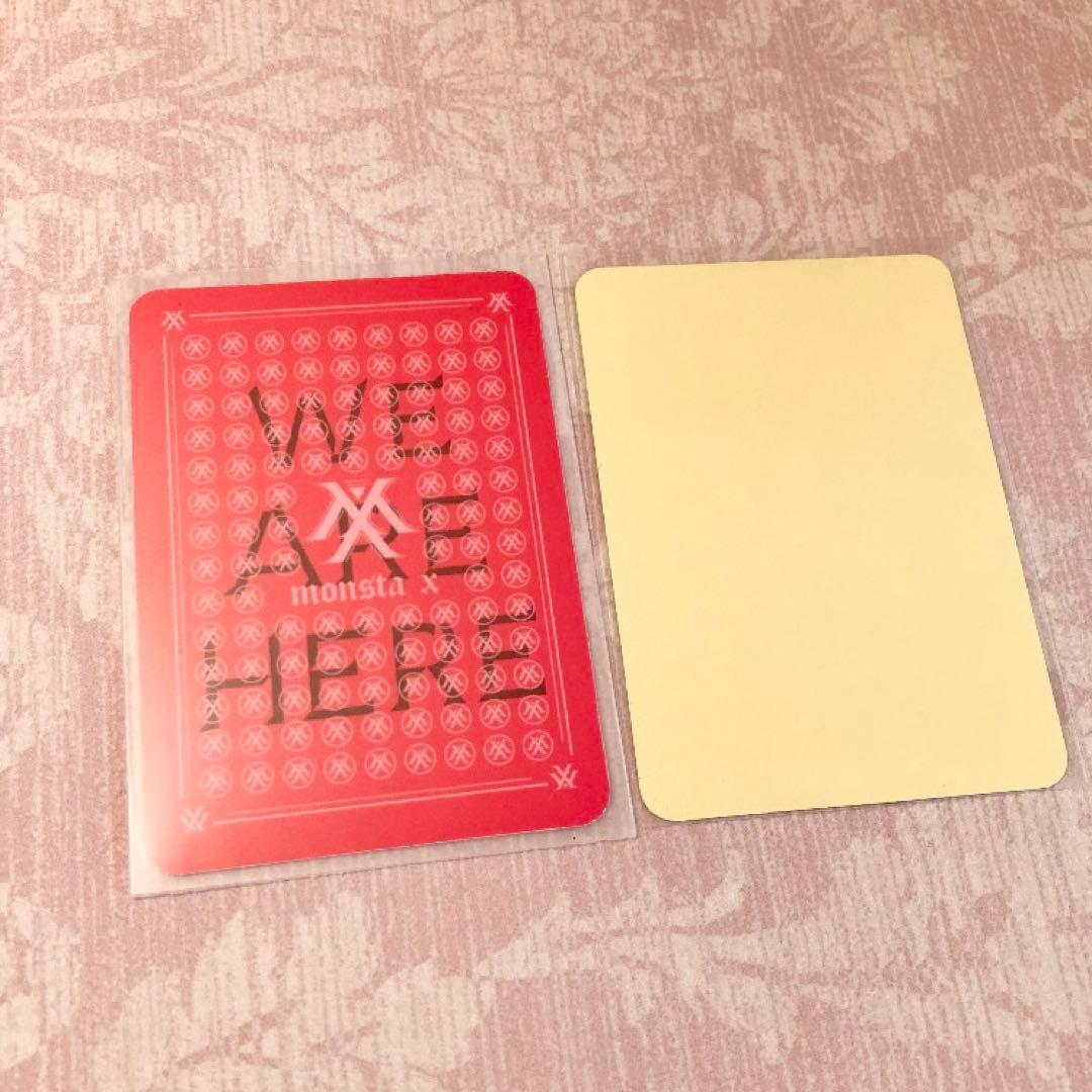 WONHO＊WE ARE HERE＊ウォノ　サノク トレカ・ステッカー （Ａ）