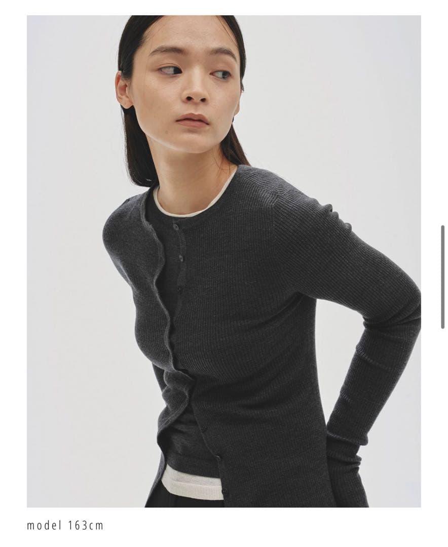 todayful 完売　ニットカーディガン