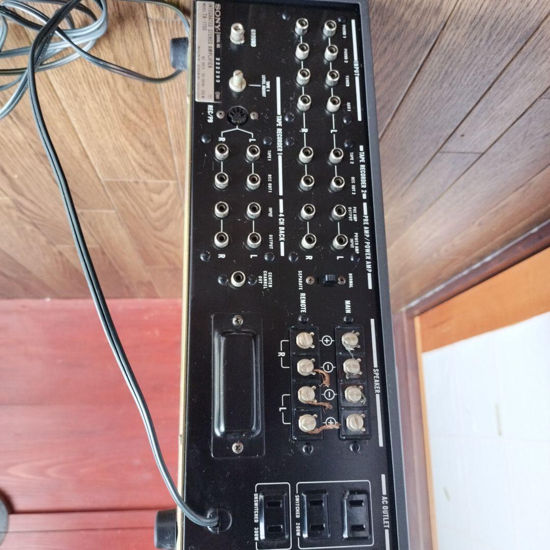 SONY TA−1150あちアンプ シルバー