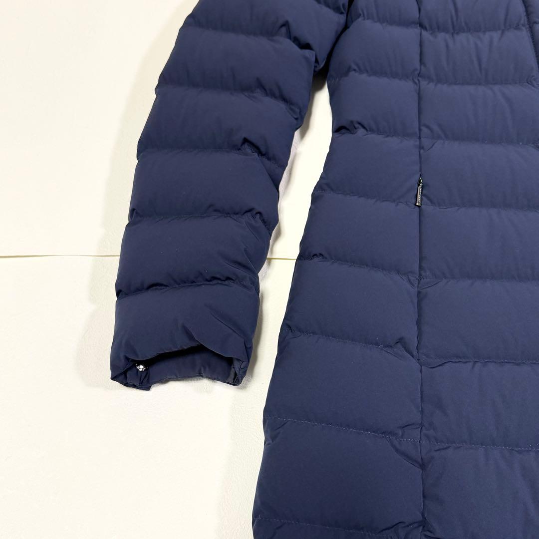 ケープホーン サンタクルス ダウンコート フード タグ付き ネイビー 44