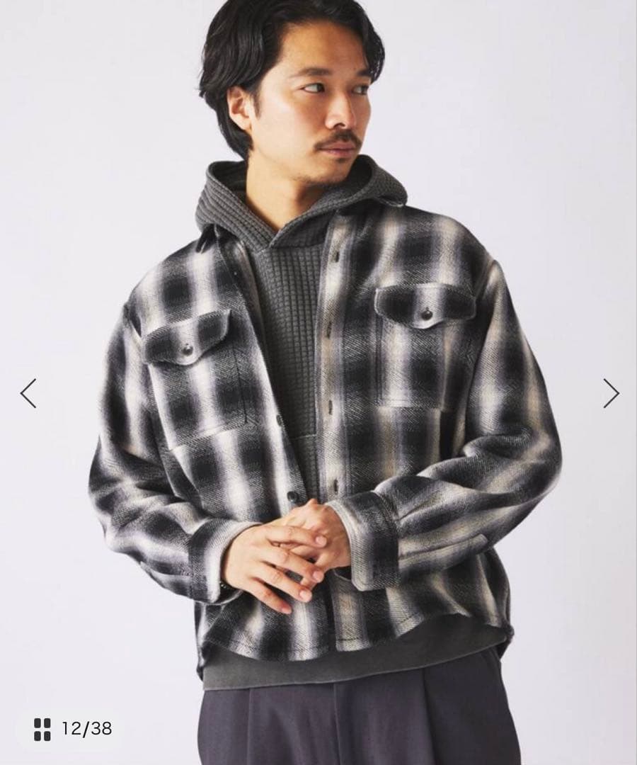 新品　JOURNAL STANDARD relume シャツブルゾン